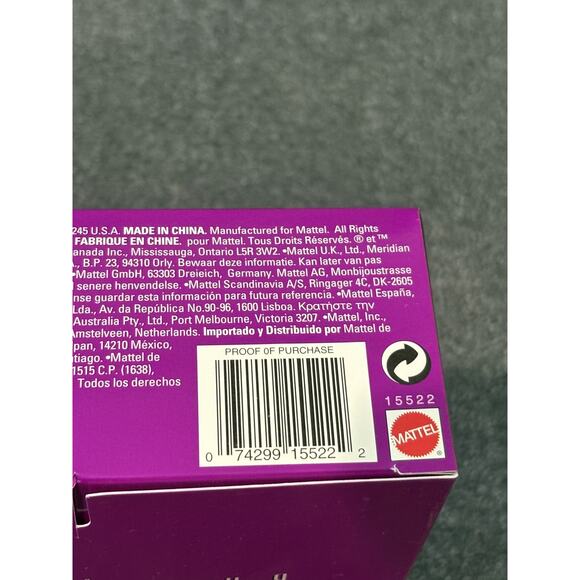 Vintage Barbie Amethyst Aura Jewel Essence Collection Bob Mackie 1996 In Box COA - Picture 13 of 13